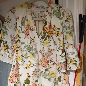 Sugarlips Floral Print Dress with Ruffle Detail